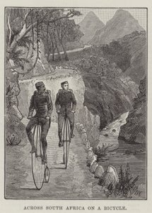 自転車で南アフリカを横断（彫刻
