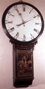 議会法時計 トーマス・ムーア(1720-89年)作 イプスウィッチ 18世紀半ば 作： English School