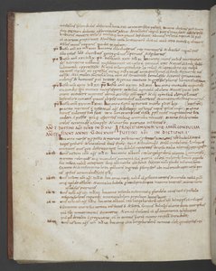 MS 16974 f.112v カエサリアのエウセビウス、クロニコンを追加、聖ヒエロニムス、アキテーヌの繁栄、アヴァンシュのマリウス、匿名の著者 (ベラム) から追加 作： English School