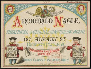 Archibald Neagle、広告代理店の広告 作： English School