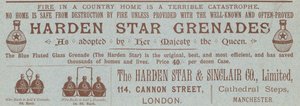 Harden Star Grenadesの広告 作： English School