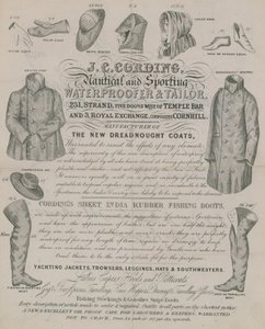 JC Cording、Waterproofer、Tailorの広告 作： English School