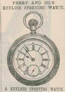 Perry＆Cos Keyless Sporting Watchの広告 作： English School