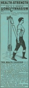 DL Dowds Home Gymnasium教授の広告 作： English School
