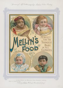 Mellinsの広告すべての気候の赤ちゃん向け食品 作： English School