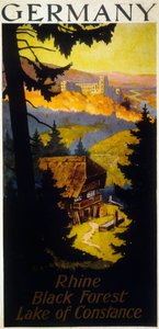 ドイツ観光の広告 作： English School