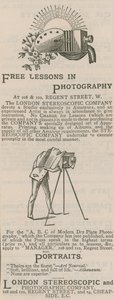 London Stereoscopic and Photographic Companyの広告 作： English School