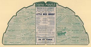 Theatre Metropole、ペッカム、ロンドンの広告チラシ 作： English School