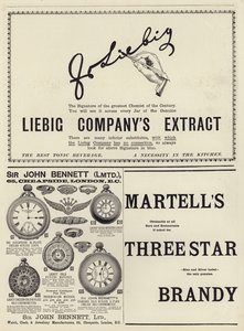 The Graphic Christmas Number 1897から宣伝された広告 作： English School