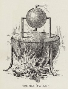 Aeolipile（紀元前150年）（リトグラフ） 作： English School