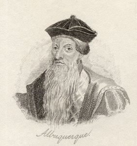 Afonso d&39;Albuquerque、 &39;Crabb&39;s Historical Dictionary&39;から1825年発行 作： English School