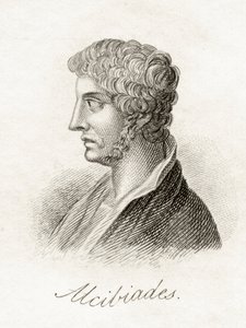 Alcibiades Cleiniou Scambonides、 &39;Crabb&39;s Historical Dictionary&39;、1825年発行 作： English School
