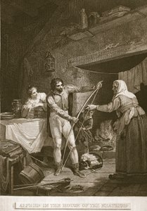 ネザードの家のアルフレッド、デビッドヒュームのイラスト、イギリスの歴史、パブ。 1812年ロンドン、R。ボウヤー 作： English School