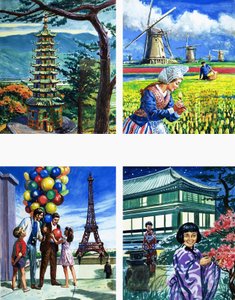 あらゆる種類の建物 作： English School