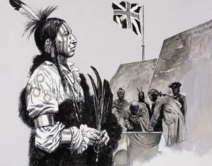 アメリカインディアン 作： English School
