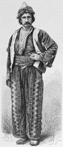 アルメニア人、 『人類の歴史』第3巻、フリードリッヒラッツェル教授、1898年 作： English School