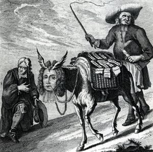 教会の嗜好を詰め込んだお尻、1737 作： English School