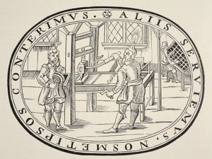 イギリスの印刷所、1619 作： English School