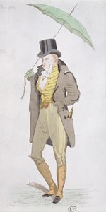 イギリスのダンディ、1802年頃 作： English School