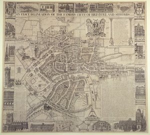 "An Exact Delineation of the Famous City of Bristol and Suburbs", by James Millerd, pub.1673   1453240   ja       japanese Successfully Translated  Original: Windsor Great Walk Translat: Windsor Great Walk 1435929 ja japanese Successfully Translated Origin 作： English School