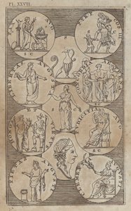 古代ギリシャ・ローマの神話（エングレービング 作： English School