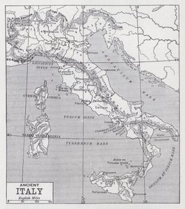 古代イタリア（リトグラフ 作： English School