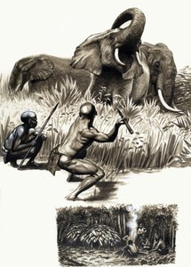 世界の古代民族：ジャングルの小さなトラッパー 作： English School