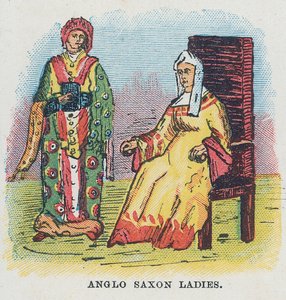 アングロサクソン女性、女性、女性 作： English School