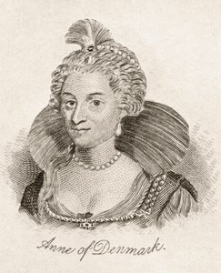 1825年に公開された「クラブの歴史辞典」からのデンマークのアン 作： English School