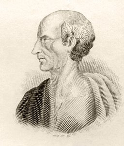 1825年に発行された「クラベス歴史辞典」のアンチステネス 作： English School