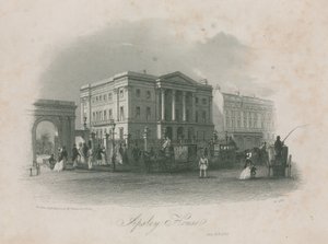 Apsley House、ハイドパークコーナー、ロンドン 作： English School