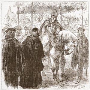 オックスフォードの大司教アランデル、ジェームズエイトケンワイリー（1808-1890）によるプロテスタンティズムの歴史のイラスト、パブ。 1878 作： English School