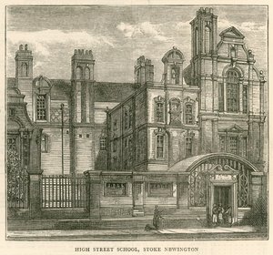 ロンドン教育委員会の建築：ハイストリートスクール、ストークニューイントン、ロンドン 作： English School