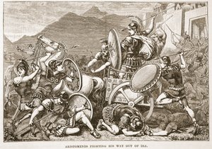 アリストメネスはイラからの彼の方法を戦っています