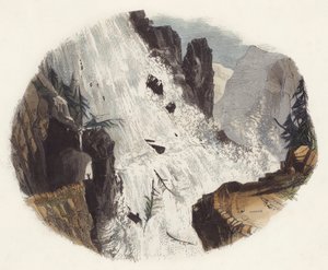 アバランチ（彩色済み彫刻 作： English School