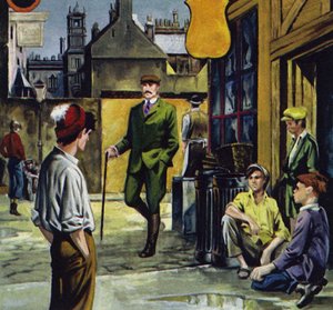 バーデン・パウエルは惨めで不健康な若者を見て失望しました 作： English School