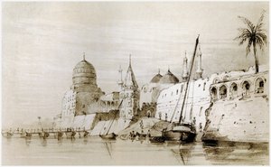 バグダッド、1834-37年頃（ドローイング 作： English School