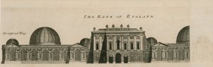 イングランド銀行、ウェストウィング、1783年、ロバートテイラー卿 作： English School