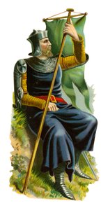エドワード1世の旗手、1274-1307 作： English School