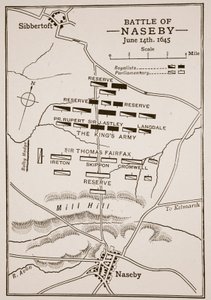 ネイスビーの戦い、1645年6月14日 作： English School