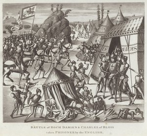 ロッチダリエンとチャールズオブブロワの戦いでイギリス軍が捕虜に 作： English School