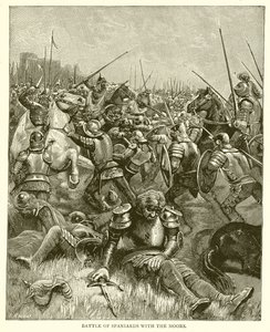 ムーア人とスペイン人の戦い