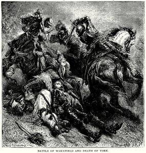 ウェークフィールドの戦いとヨークの死 作： English School