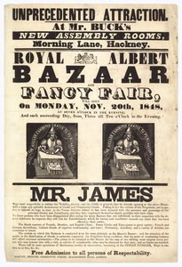 バザーとファンシーフェア、1848年11月20日 作： English School