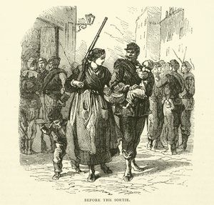 1871年1月の出撃前 作： English School
