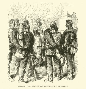 1871年5月、フレデリック大王の像の前 作： English School