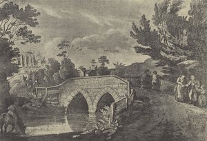 ベガーズブリッジ、1796年（グラビア） 作： English School