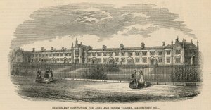 Haverstock Hillの高齢者および弱者仕立て屋のための慈善団体 作： English School