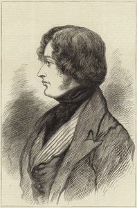 1837年のベンジャミン・ディズレーリ 作： English School