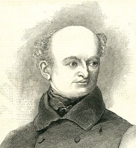 1846年4月7日のイラスト入りロンドンニュースのベンジャミンロバートヘイドン（1786-1846） 作： English School